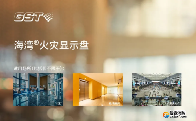 海灣消防二線制GST-ZF-520Z、120Z火災(zāi)顯示盤新品上市